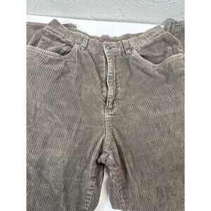 Jeans by Express EXP Vintage Womens Brown Corduroy Pants High Rise Size 11/12R